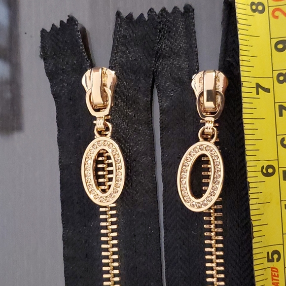 Gold Zippers - Picture 2 of 4